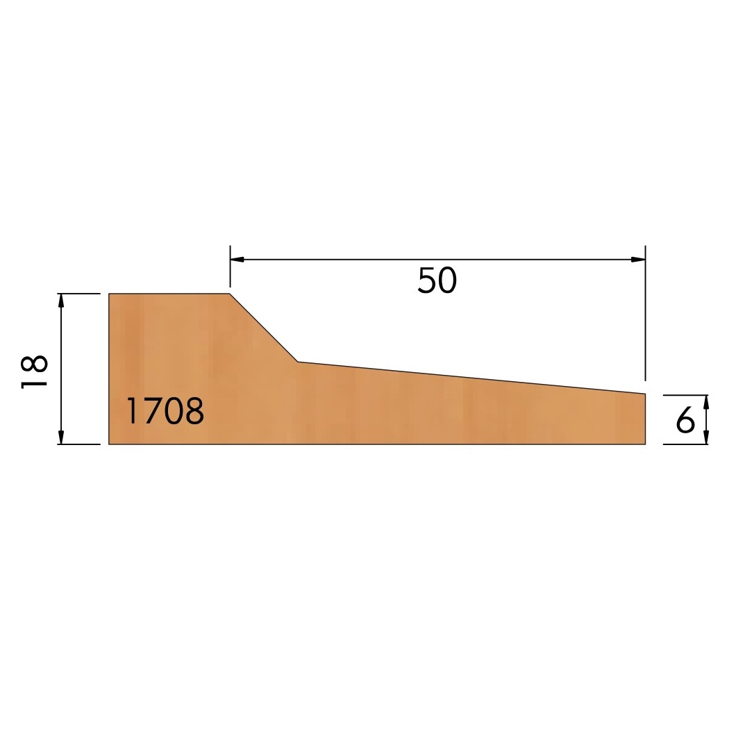 Fresa para Almofada Ø170 x 30 – 2+2 Dentes - Cód. 1708.02